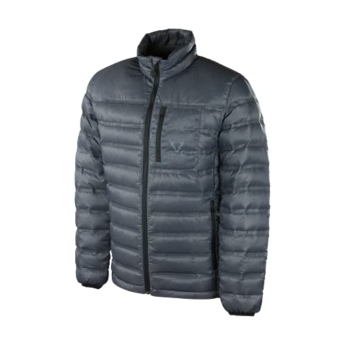 FORLOH Men's ThermoNeutral Down Jacket - Hunting & Outdoor Insulation Midlayer/Warm, Breathable, Quick-Dry/Waterproof, Packable, Durable (Small, Magnet)