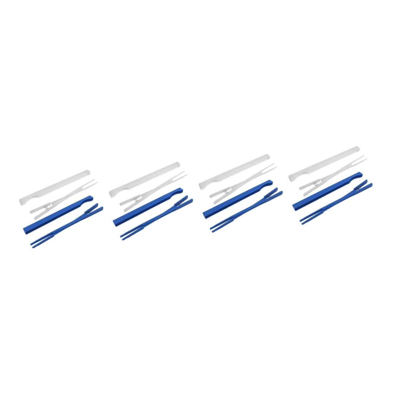 ibasenice 8sets Strumenti Per Accordatura Pianoforte Mute Clip Nylon Per Tuning Senza Suoni Indesiderati Accessori Per Pianisti Professionisti e Principianti