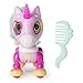 Zoomer - Zupps Tiny Unicorns, Charm, Interactive Unicorn with Light-up Horn, for Ages 4 and Up