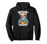 I Don't Like Morning People Or Mornings Or People Chihuahua Pullover Hoodie