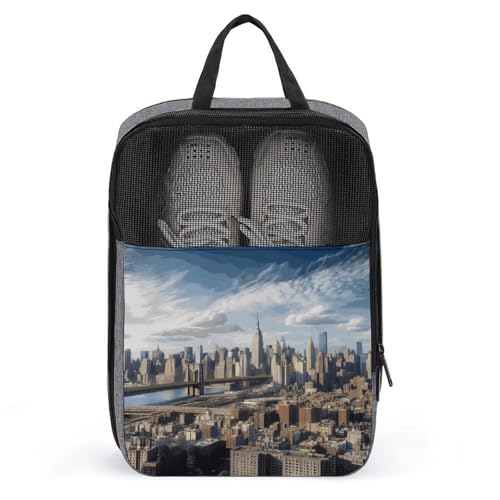 Bolsa de almacenamiento de viaje para calzado que evita la suciedad en las maletas