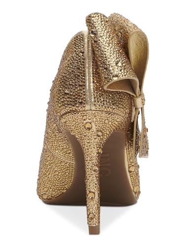 INC Womens Silvee Dressy Rhinestone Pumps Gold 5.5 Medium (B,M)2