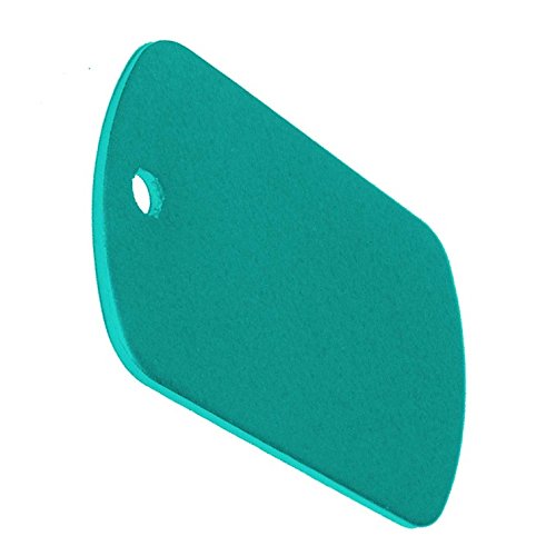 AllCachedUp Trackable Tag for Geocaching - Travel Track Tag - trackable like a Travel Bug (Turquiose)