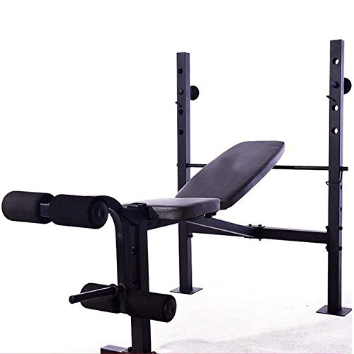 ERoomQ Abdominal Boards, Multifunction Weightlifting Bed, Bed Home Fitness Equipment Barbell, Dumbbell Bench Squat Rack Bench Press