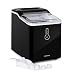 Produktbild Klarstein Chillout - Eiswürfelmaschine, 12 kg Eis pro Tag, Produktionszyklus: 8 min, Wassertank: 1,5 l, Eiswürfelbereiter ohne Wasseranschluss, mit Eisschaufel, Icemaker Minibar, schwarz