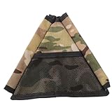 TOYANDONA Camping-toilettenpapierhalter aus Canvas Camping-stoffhalter für Kleine Handventilatoren Robuste Aufbewahrungstasche mit Dreibein-design für Outdoor-aktivitäten