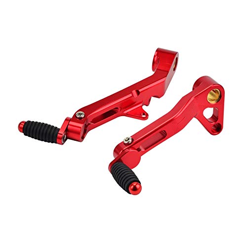 Pédale d'embrayage et levier de vitesse de moto rouge pour réparer Ducati Monster 821