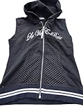 Pampolina Mädchen Sweatweste Pampolina Mädchen Kapuzen Sweatweste, schwarz 47109 gr.152