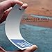 RN Badge Buddy - Vertical - Heavy Duty Spill Proof & Tear Resistant Cards - Double Sided- Quick Role Identifier ID Buddies for Registered Nurse - Printed in The USA by Specialist ID (Blue)
