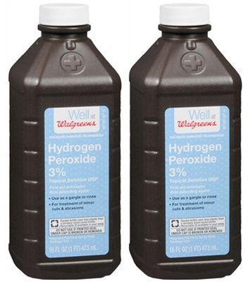 Walgreens 3% Hydrogen Peroxide 16 FL OZ (pack of 2)