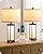 EDISHINE 22.44" Farmhouse Table Lamps with Night Light, 3 Way Dimmable Touch Control Bedside Lamp Set of 2, Rustic Nightstand Lamp for Living Room, Bedroom, A+C USB Ports, Frosted Glass Shade
