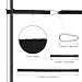 Hoedia 2 Packs Battle Rope Anchor Strap Kit Accessories for Home Gym Outdoor Muscle Workout Equipment,Carabiners with 4 Durable Straps and 2 Heavy Duty Carabiner, Home Gym Equipment