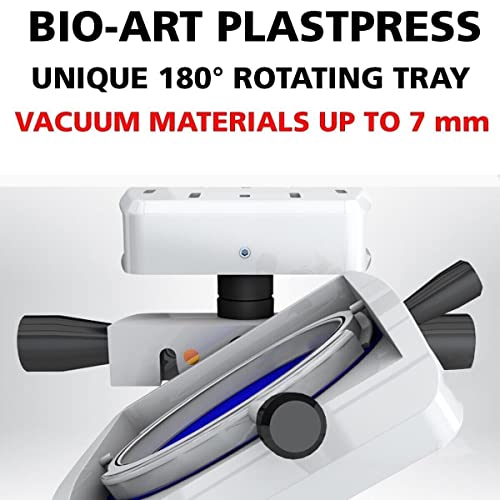Image of BA BIO.Art PlastPress 110V Dental Vacuum Forming Machine, Sold by JMU | 1400W Motor, Lower Noise, 180 Rotating Tray, Made in Brazil