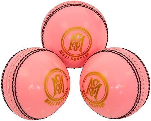 Soft Cricket Balls - Durable stitched seam Soft PVC Practice Cricket Balls Standard Size