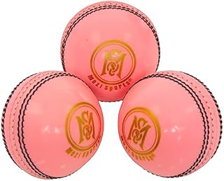 Soft Cricket Balls - Durable stitched seam Soft PVC Practice Cricket Balls Standard Size
