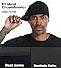 2 Pieces Cotton Wave Cap Skull Caps Stocking Durags for Black Men 360 540 720 Breathable Good Compression