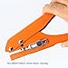 Single Hole Punch, Heavy Duty Hole Puncher, Handheld Paper Hole Puncher, Edge Banding Punching Pliers Punching Tool with Limit Taper Drill＆Taper Drill for Paper Cards, Hard Film, Thin Wood