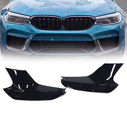 Évent antibrouillard avant couverture noir brillant pour BMW M5 F90 2018-2022