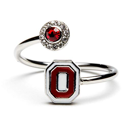 Stone Armory Ohio State Ring | Ohio State Buckeye Ring | Ohio State Class Ring | Ohio State Graduation Ring | OSU Gifts | Ohio State Jewelry | Stainless Steel (Ohio State Ring - Block O)