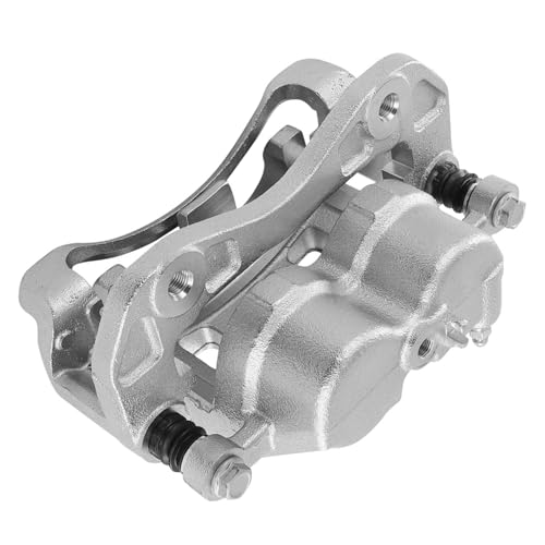 Image of Detroit Axle - Front Left Brake Caliper for 2001-2006 Hyundai Santa Fe | XG300 2002-2003 XG350, Driver Side Disc Brake Caliper with Bracket Replacement