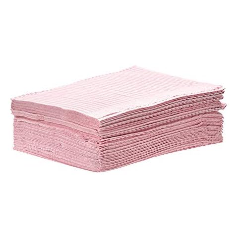 ATOMUS 20Pcs Disposable Waterproof Mat Leakproof Clean Tablecloths Underpad Beauty Salon Tattoo Protector Pad Sheet(pink) Cover