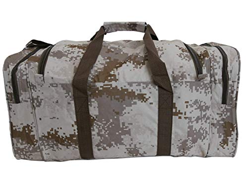 "E-Z Roll" Digital Camouflage Duffel Bag/Outdoor Gear Bag/Travel (30")2