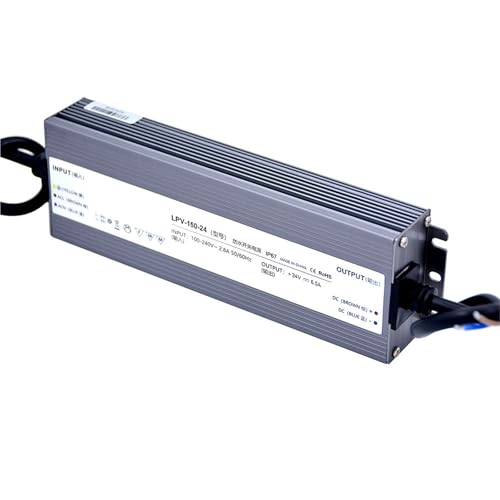 Alimentation à découpage LPV-150-24 transformateur 24V 6.25A étanche
