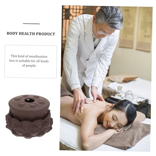 SHERCHPRY Caja de Moxibustión Rodillo Estomacal para Cuerpo y Ombligo miniatura 6