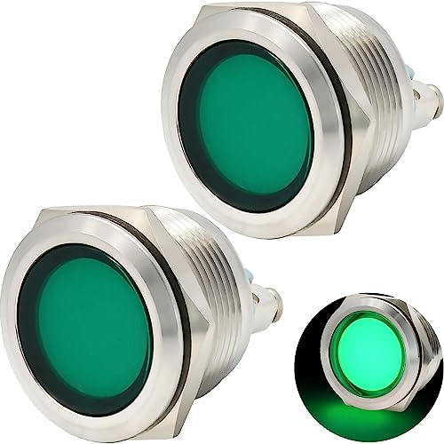 ZGSZJHF 110V Led Indicator Light 22mm 7/8