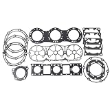 SBT Top End Gasket Kit Compatible with 66E-11351-01-00, 66V-11193-00-00, 66V-11181-00-00 Yamaha XLT...