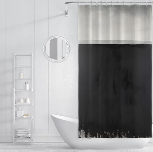 Rideau de douche facile à nettoyer pour salle de bain propre