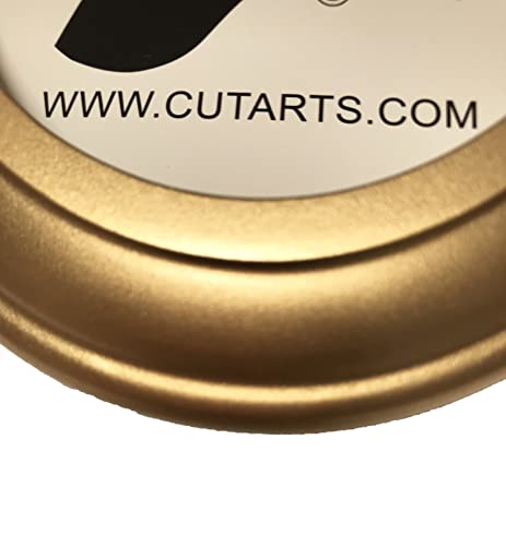 Cut Arts 8" Round Gold Picture Frame #TOP2