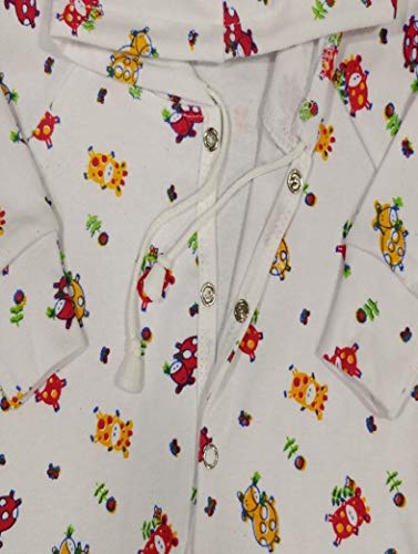 Image of New Born Baby Clothes Set Romper & Sleepsuit For Baby 0-3 Months (Pack of 3)