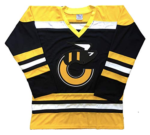 Tally Stingers Hockey Jerseys - We Customize and Ship (Black, Adult Medium)
