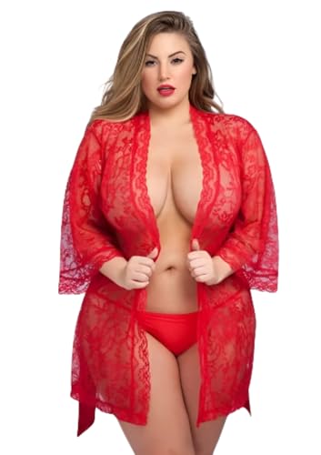 Image of Exotic Bra Panty Set with Matching Shrug | Stylish Bridal Wear |Women's Sexy Lingerie Set with Robe | Honeymoon & Bridal Special Nightwear | 1-Piece Nightdress | Transparent Nighty for Women
