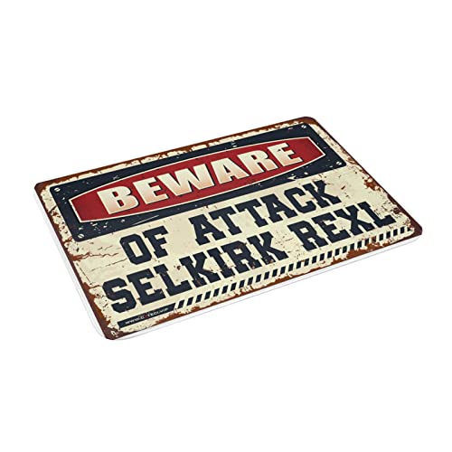 Tapis de porte d'intérieur absorbant Selkirk Rex, grand format 65 x 90 cm robuste