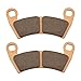 Demon Powersports Front Left/Right Sintered Brake Pads (1987)(1989-2003)(2005)(2008)(2010-16)(2018-20) Yamaha/Polaris/Kawasaki/Suzuki Kodiak/Grizzly/Prairie/Ozark/Big Bear/Bruin/Blaster, Longer Life