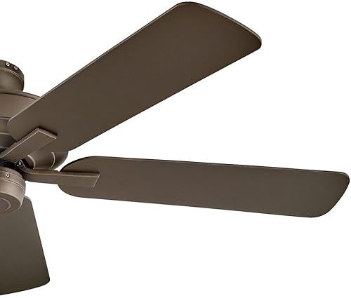 Miniatura 8 de Hinkley Metro Ventilador de techo para exteriores de 52 pulgadas, sin luz, ventiladores de techo para exteriores con clasificación húmeda para