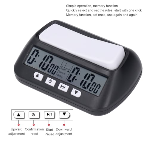 Horloge d'échecs pour ne plus perdre au temps avec affichage clair et lisible