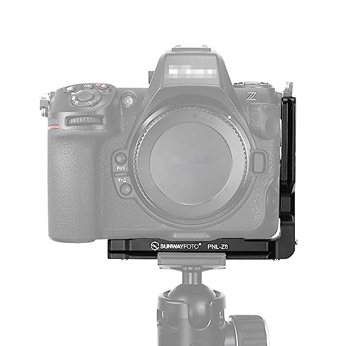 Support en L PNL-Z8 Sunwayfoto en alu aéronautique pour boîtier Nikon Z8