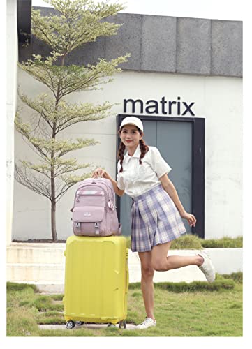 BAAD Mochila Impermeável Feminina Escolar Fashion,Mochilas Para Notebook 2022 novo estilo, Ornamento