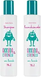Kit Shampoo + Recondicionador Arruda E Citronela Contra Piolho