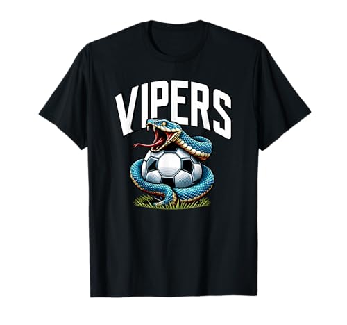 Vipers Soccer Mascot T-Shirt for Youth Teams and Fans