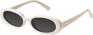 mosanana Retro Tiny Oval Sunglasses for Women with Small Face Narrow Style MS52360