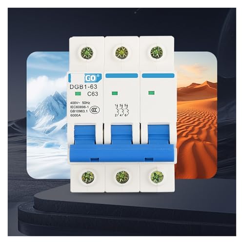 Interruptor de circuito automático DGB1-63 C tipo 230V/400V de múltiples amperajes 2