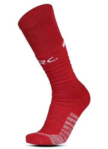 RC. ROYAL CLASS Football Premium Bamboo Cushioned Socks For Men and Women, Knee Length, Anti Odour, Strength & Extra Grip Football/Soccer Socks (Free Size)