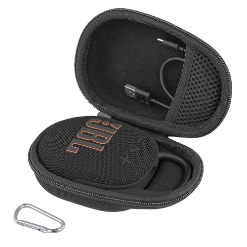 co2CREA Hard Travel Case for JBL CLIP 5 /CLIP 4 /CLIP 4 Eco Portable Waterproof Wireless Bluetooth Speaker,Case Only