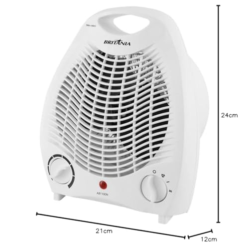 Aquecedor Elétrico 2 Em 1 Britânia 2000w Ab1100n 220v 220v