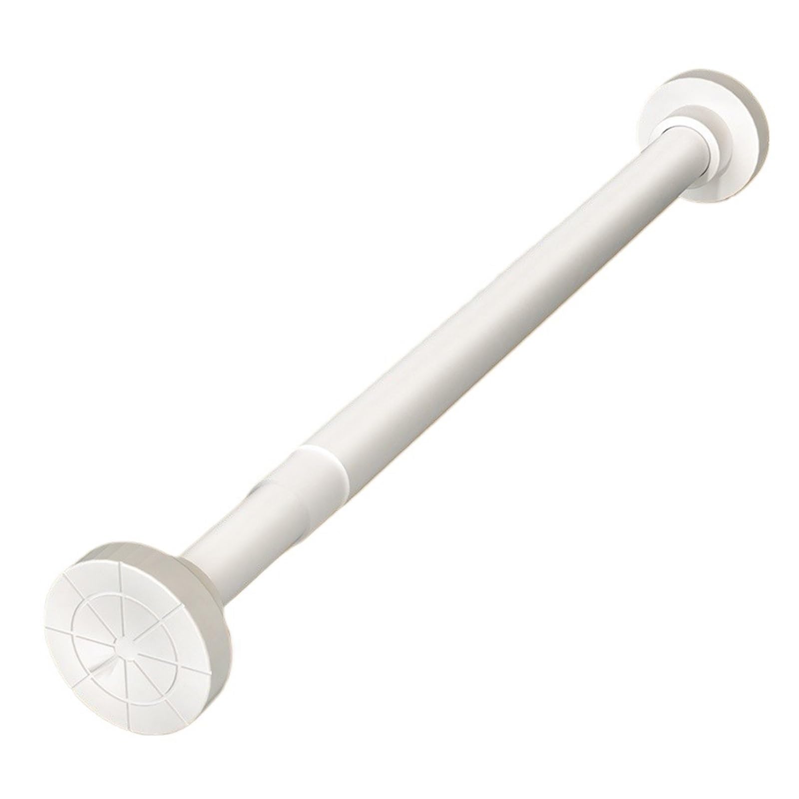 Expandable Clothes Drng Rod Dormi Closet Hanging Cabinet Support Multi-Functional Clothing Storage for Wardrobe and Cloakroom(Telescopic length 150~240cm [white])