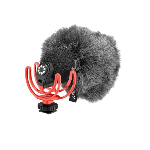 JOBY Wavo Windjammer Gray Wind muff for JOBY Wavo Vlogging Microphone for Wind Noise Reduction for Content Creation Vlogging YouTube IGTV TikTok with Smartphone(JB01685-BWW)